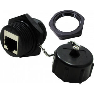 Индустриальный соединительный модуль, IP68, экранированный